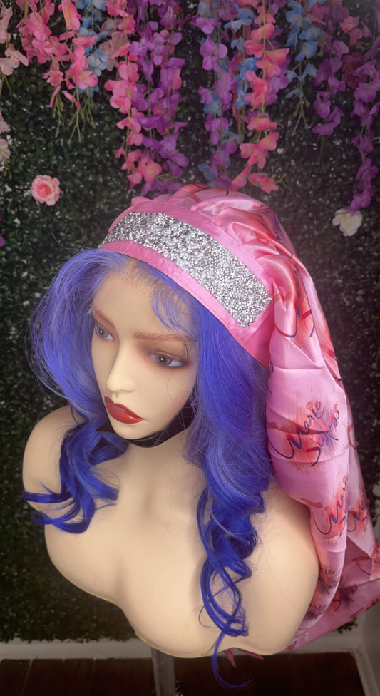 Long Satin Bonnet